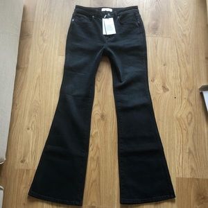 Bell bottom black jeans